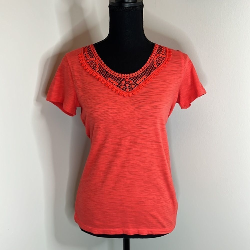 Old Navy Short Sleeve‎ Crochet Lace Blouse | Never Worn